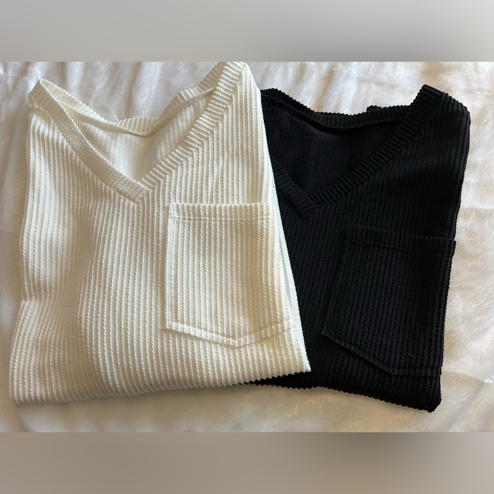 SHEIN Bundle Ribbed Tops Size XS